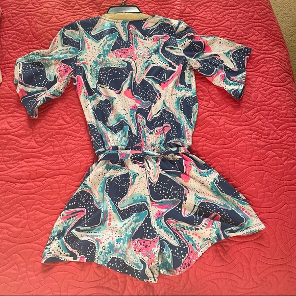 Lilly Pulitzer Tie Romper ✨✨✨ - Picture 2 of 5